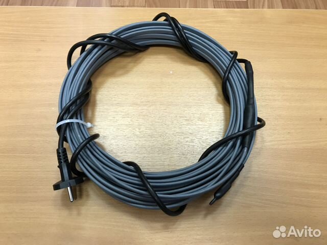 Греющий кабель снаружи трубы 3м, готовый комплект Греющий кабель снаружи трубы 3м, готовый комплект