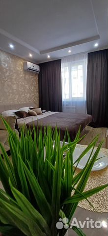 

Квартира-студия, 29 м², 2 кровати