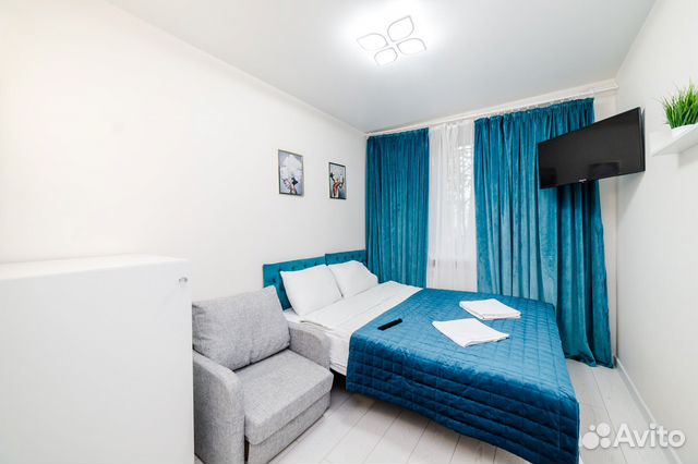 

Квартира-студия, 21 м², 2 кровати