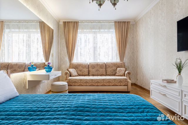 

1-к. квартира, 41 м², 2 кровати