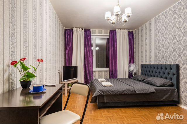 

2-к. квартира, 45 м², 3 кровати