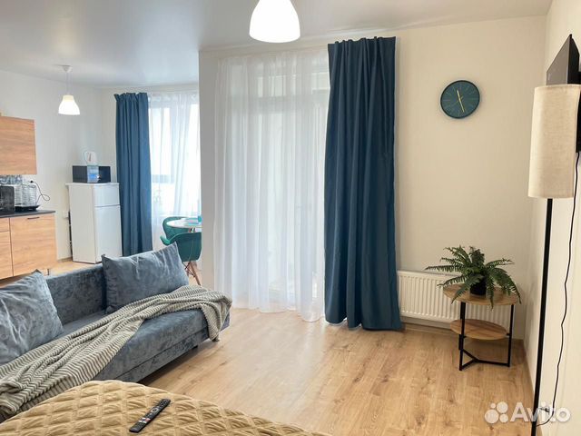 

Квартира-студия, 34 м², 2 кровати