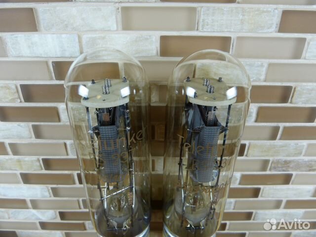 RS237 Telefunken пара ламп аналог 845, 1930-е гг