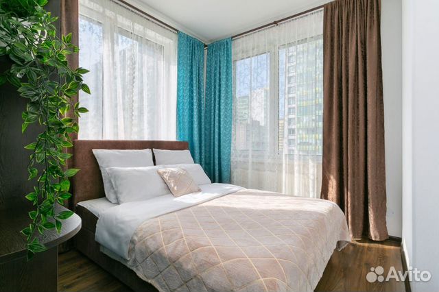 

1-к. квартира, 36 м², 2 кровати