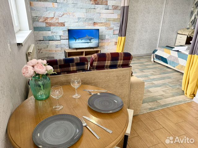 

Квартира-студия, 45 м², 2 кровати
