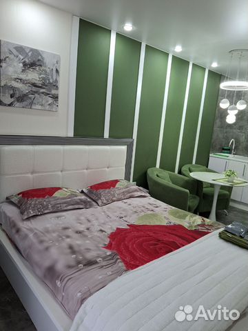 

Квартира-студия, 28 м², 1 кровать