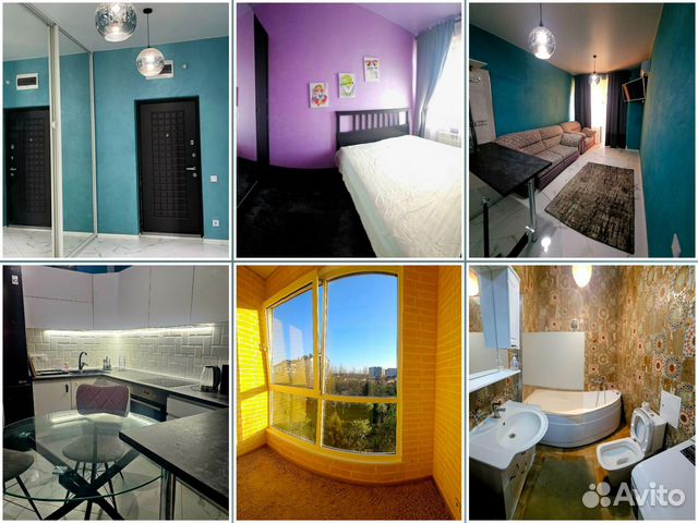 

1-к. квартира, 46 м², 2 кровати