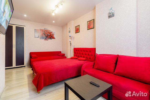 

1-к. квартира, 45 м², 3 кровати