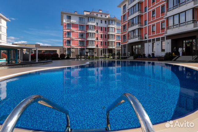 

Квартира-студия в апарт-отеле, 25 м², 2 кровати