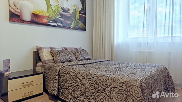 

1-к. квартира, 37 м², 3 кровати