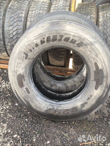 Грузовая шина бу 295 80R22.5 Bridgestone из Европы