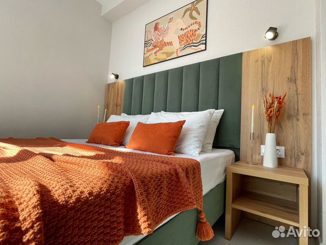 

Квартира-студия, 25 м², 2 кровати