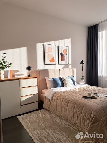 

1-к. квартира, 31 м², 2 кровати