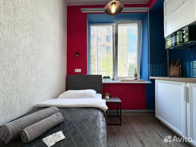 

Квартира-студия в апарт-отеле, 10 м², 1 кровать