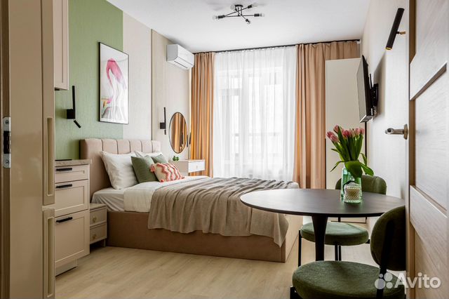 

Квартира-студия, 26 м², 1 кровать