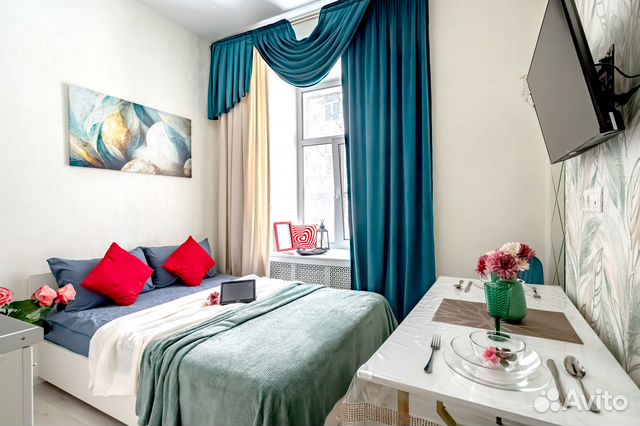 

Квартира-студия, 23 м², 1 кровать