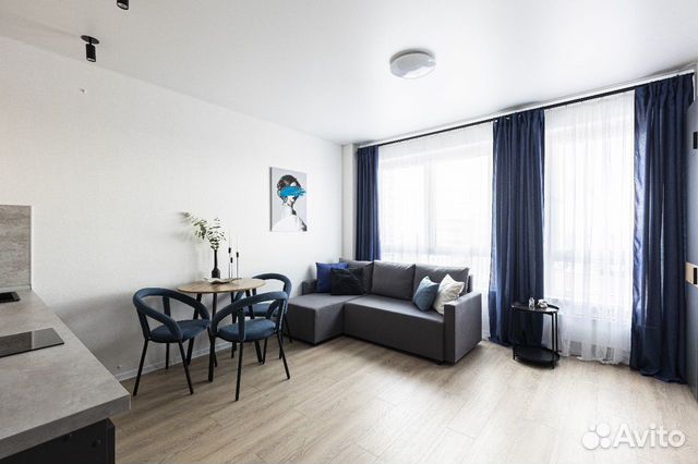 

Квартира-студия, 30 м², 1 кровать
