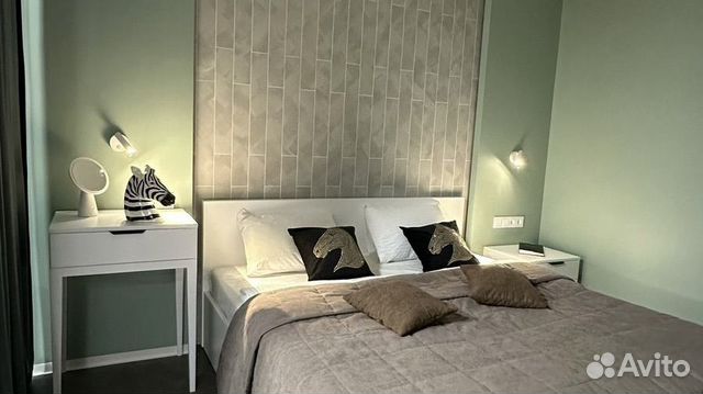 

1-к. квартира, 60 м², 2 кровати