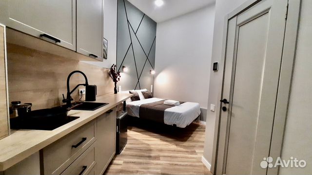 

Квартира-студия, 18 м², 1 кровать