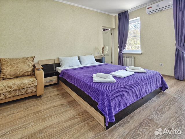 

1-к. квартира, 45 м², 2 кровати