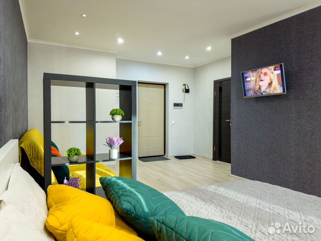 

Квартира-студия, 40 м², 2 кровати