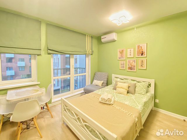 

Квартира-студия, 19,8 м², 2 кровати