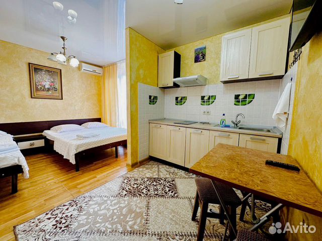 

Квартира-студия, 20 м², 2 кровати
