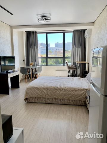 

Квартира-студия, 30 м², 1 кровать
