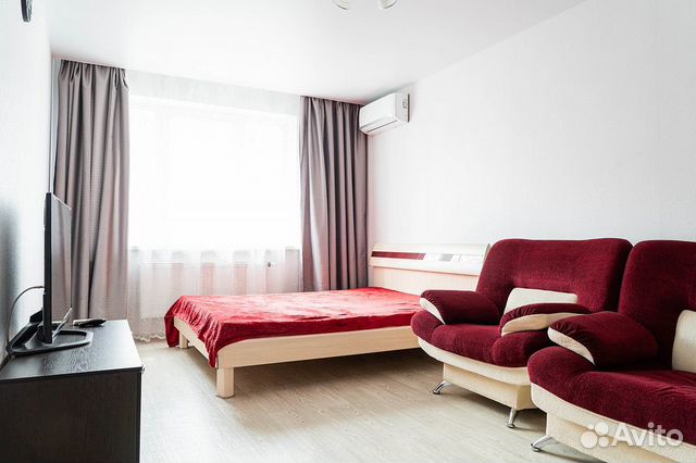 

1-к. квартира, 40 м², 2 кровати