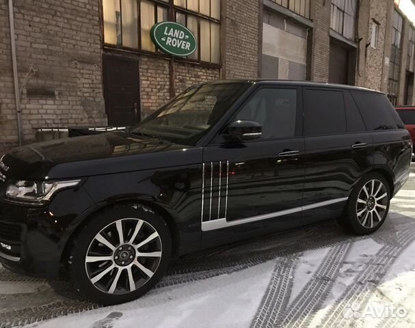 Жабры черные Range Rover Vogue Жабры черные Range Rover Vogue