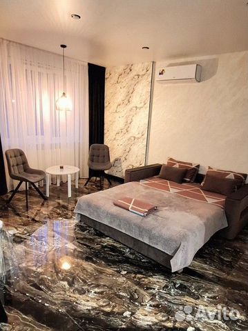 

Квартира-студия, 47 м², 2 кровати