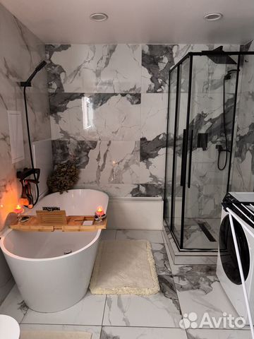 

1-к. квартира, 55 м², 2 кровати