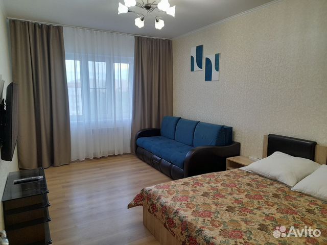 

1-к. квартира, 43,5 м², 2 кровати