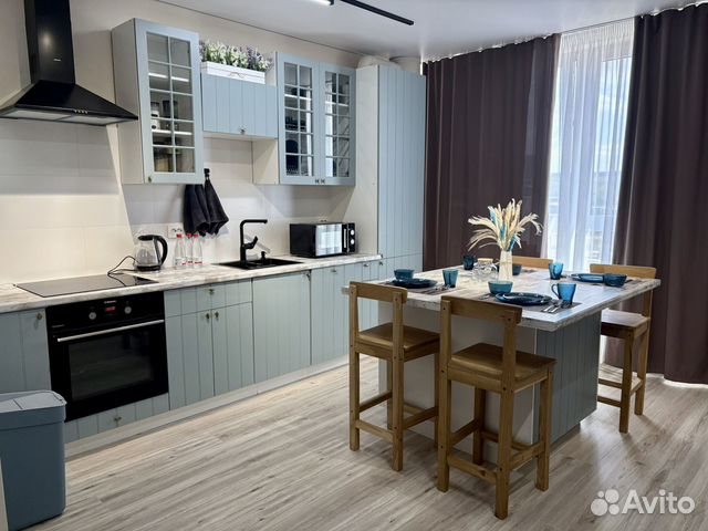 

1-к. квартира, 56 м², 3 кровати