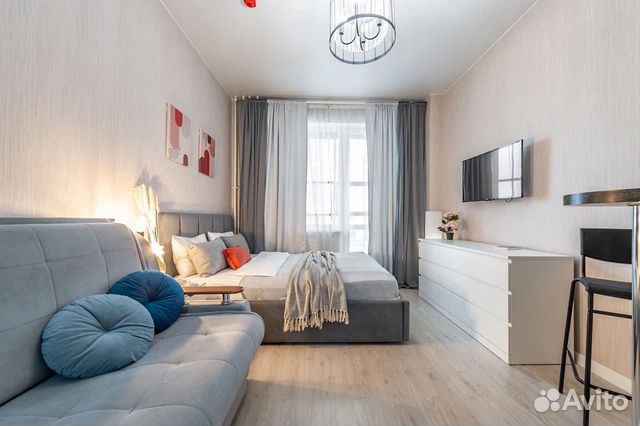 

Квартира-студия в апарт-отеле, 24 м², 1 кровать