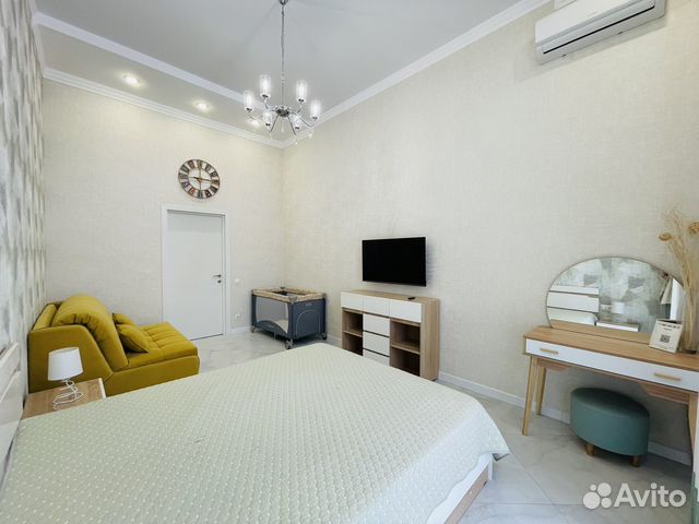 

1-к. квартира, 48 м², 3 кровати