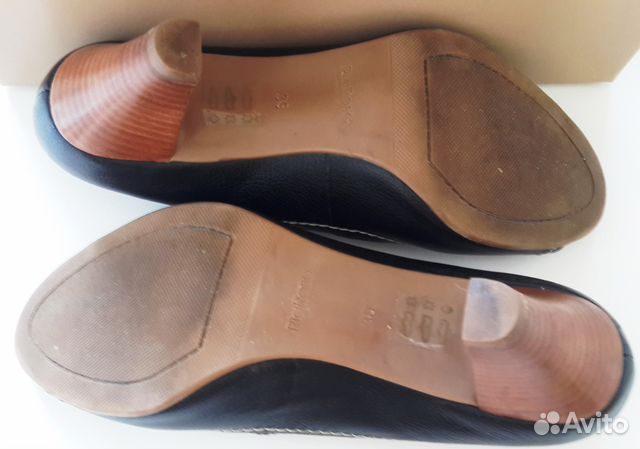 Летние туфли Ria Rosa черные 39р