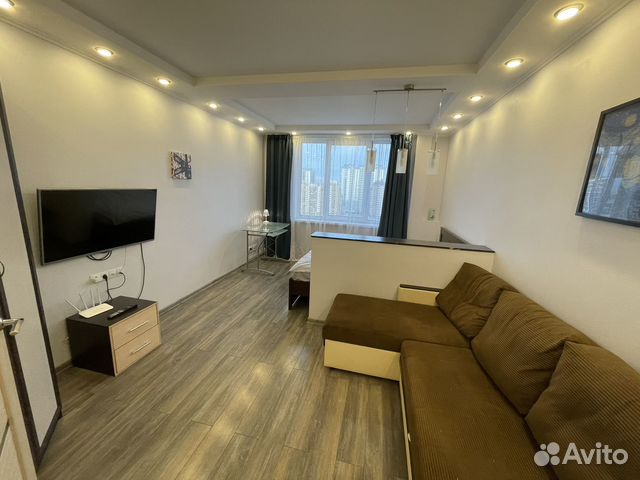 

1-к. квартира, 43,5 м², 2 кровати
