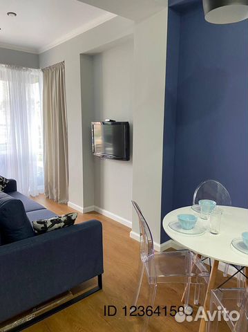 

1-к. квартира, 45 м², 2 кровати
