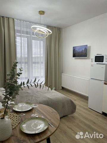 

Квартира-студия, 24 м², 1 кровать