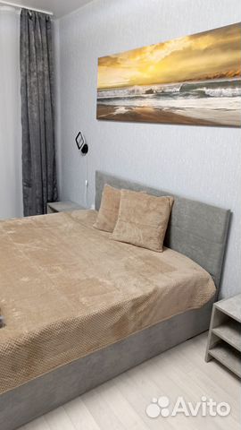 

1-к. квартира, 34 м², 2 кровати