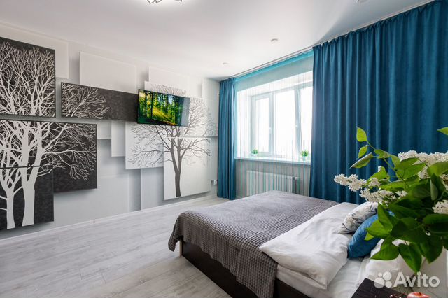 

1-к. квартира, 35 м², 2 кровати