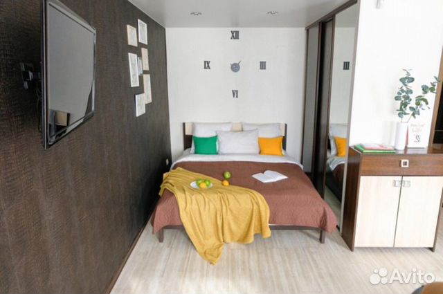 

1-к. квартира, 32 м², 2 кровати