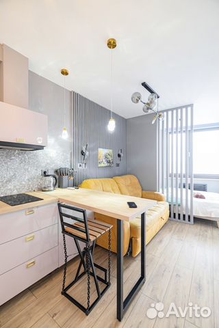 

Квартира-студия, 20 м², 2 кровати