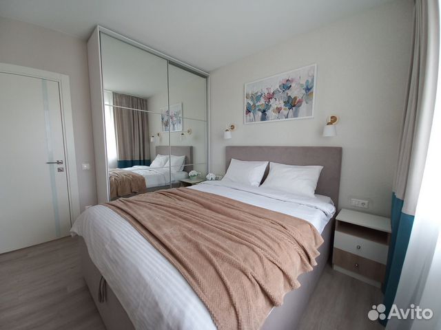 

2-к. квартира, 52 м², 2 кровати
