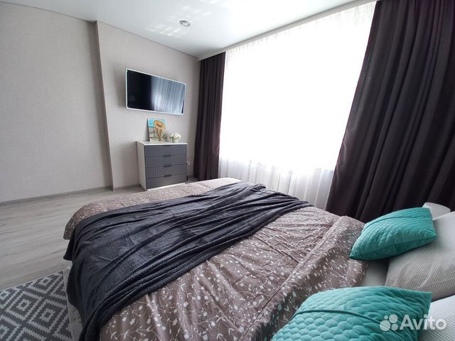 

1-к. квартира, 45 м², 2 кровати