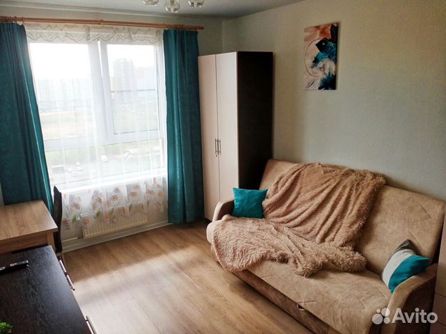 

1-к. квартира, 34 м², 2 кровати