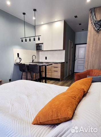 

Квартира-студия, 24 м², 1 кровать