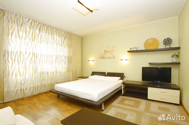 

1-к. квартира, 45 м², 2 кровати