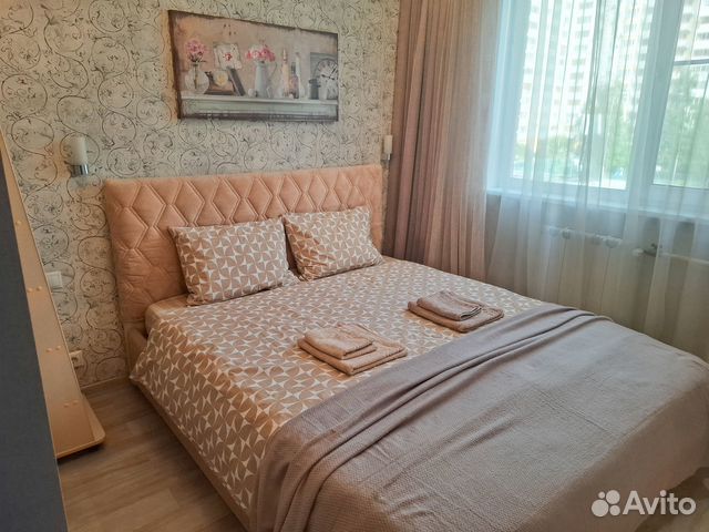

1-к. квартира, 37 м², 2 кровати